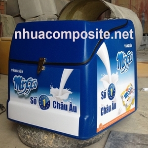 Thùng chở hàng tiếp thị bằng composite 